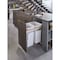Rev-A-Shelf Maple Veneer, Light Brown, 16.5 in W, 17.75 in H, 22.625 in D, 22.63 in L, Light Brown 4WCTM-1850DM2-419-FL - alternate 2